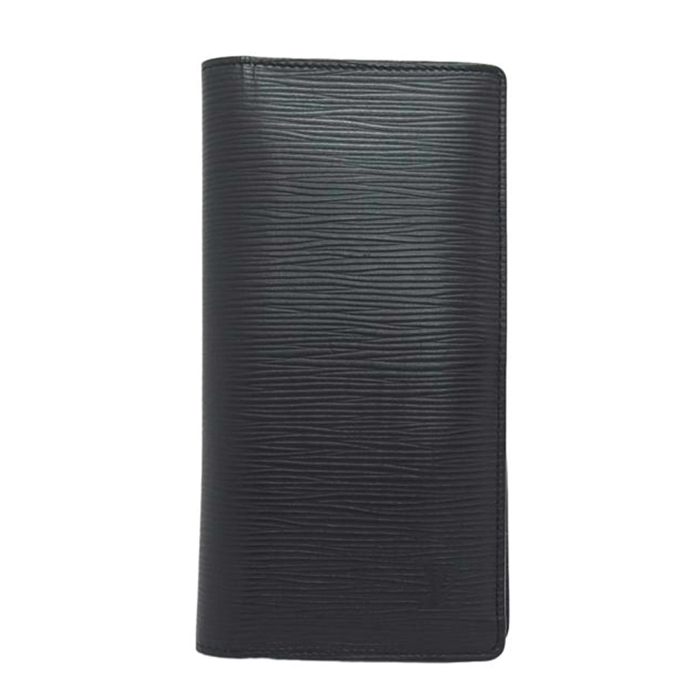 LOUIS VUITTON Portefeuille Brazza Epi Noir Black